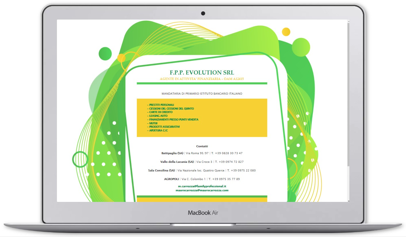 F.P.P. EVOLUTION - AGENTE IN ATTIVITA' FINANZIARIA